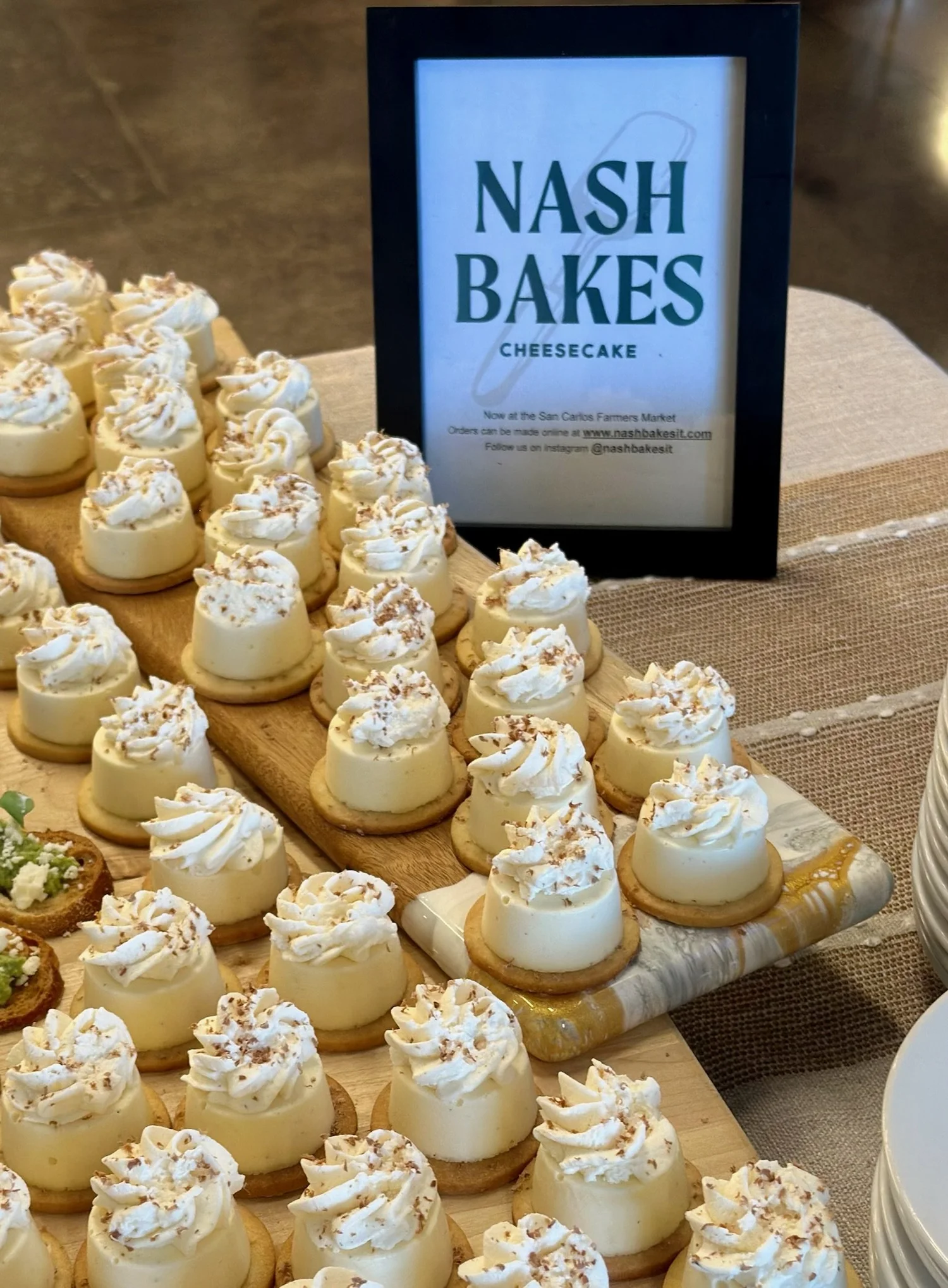 Custom cheesecakes