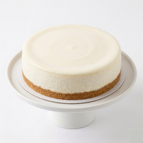 Classic vanilla cheesecake